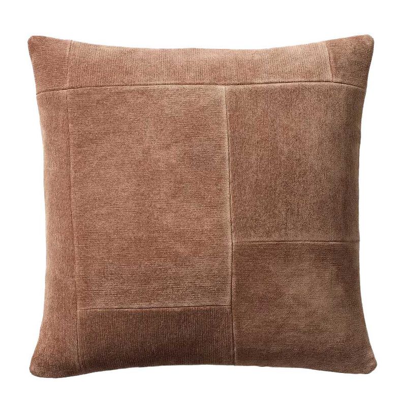 West Elm Patchwork Chenille Cushion Cover 50cm image number 3